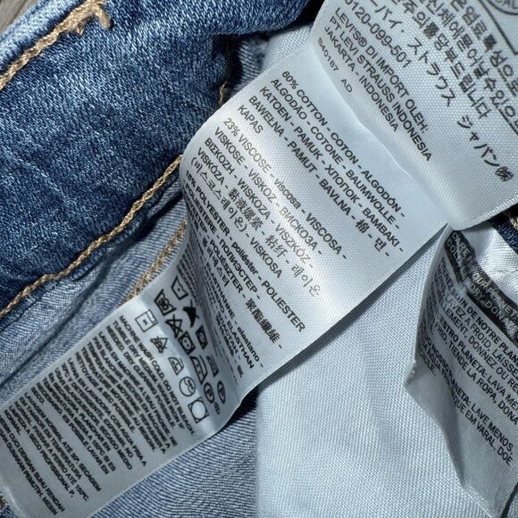 Levi's 721 Women's Jeans Size 6, High-Rise, Skinny Fit - Picture 8 of 16